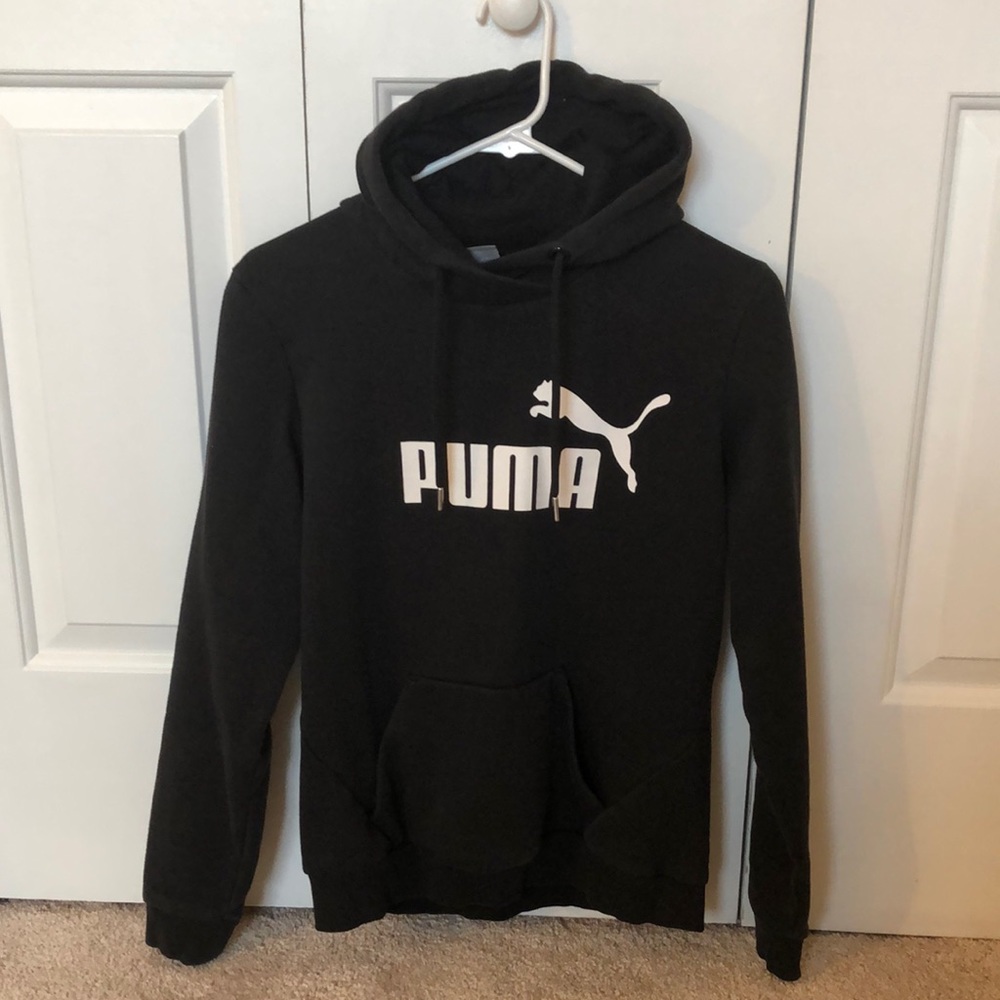 Black Puma Hoodie